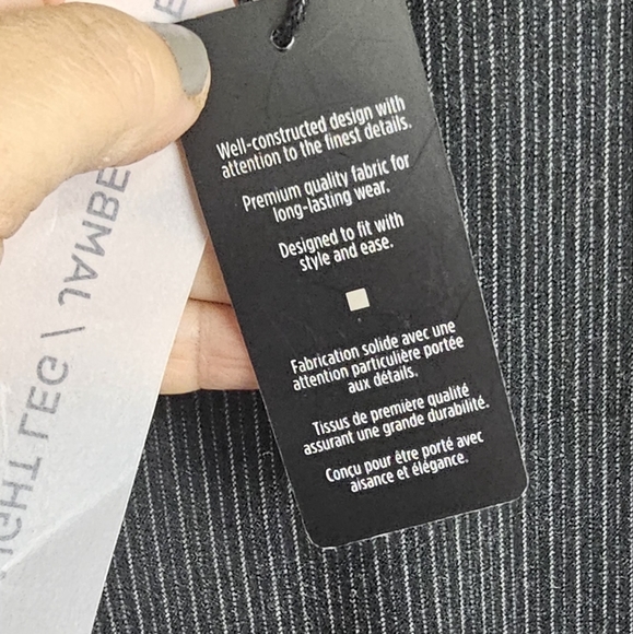 Penningtons slightly curvy fit size 18 dress pants nwt in grey - Picture 4 of 6